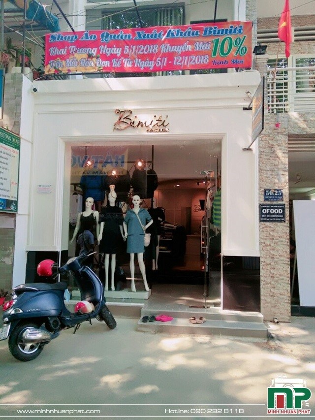 Bảng hiệu shop Biniti