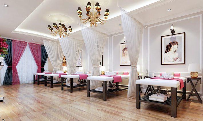 Thiết kế spa hiện đại và sang trọng